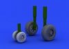 Eduard 648159 Tornado IDS wheels Revell 1/48 